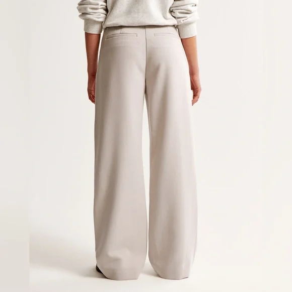 Abercrombie & Fitch Sloane Tailored Wide Leg Pant Size 12 - Picture 2 of 9